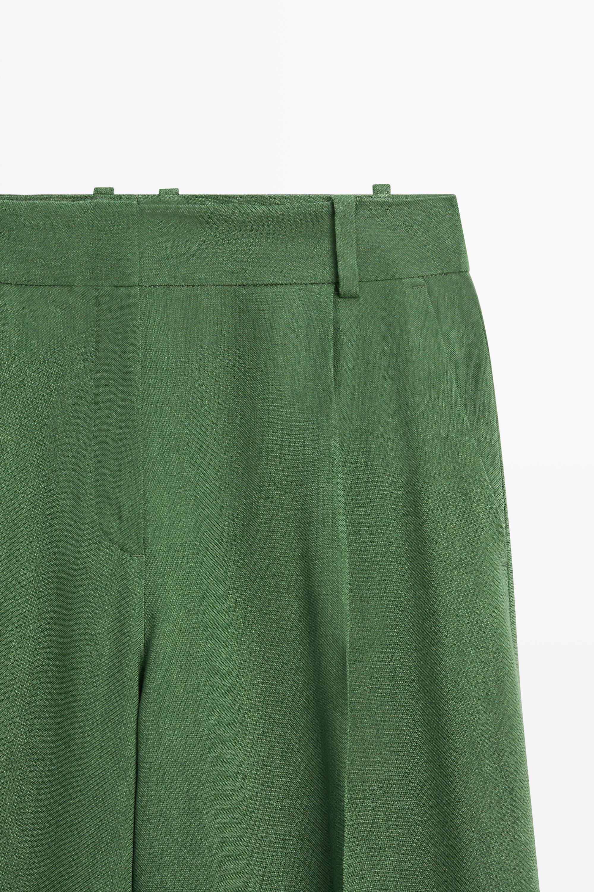 Flowing total look pants